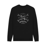 Black Printed Sweater