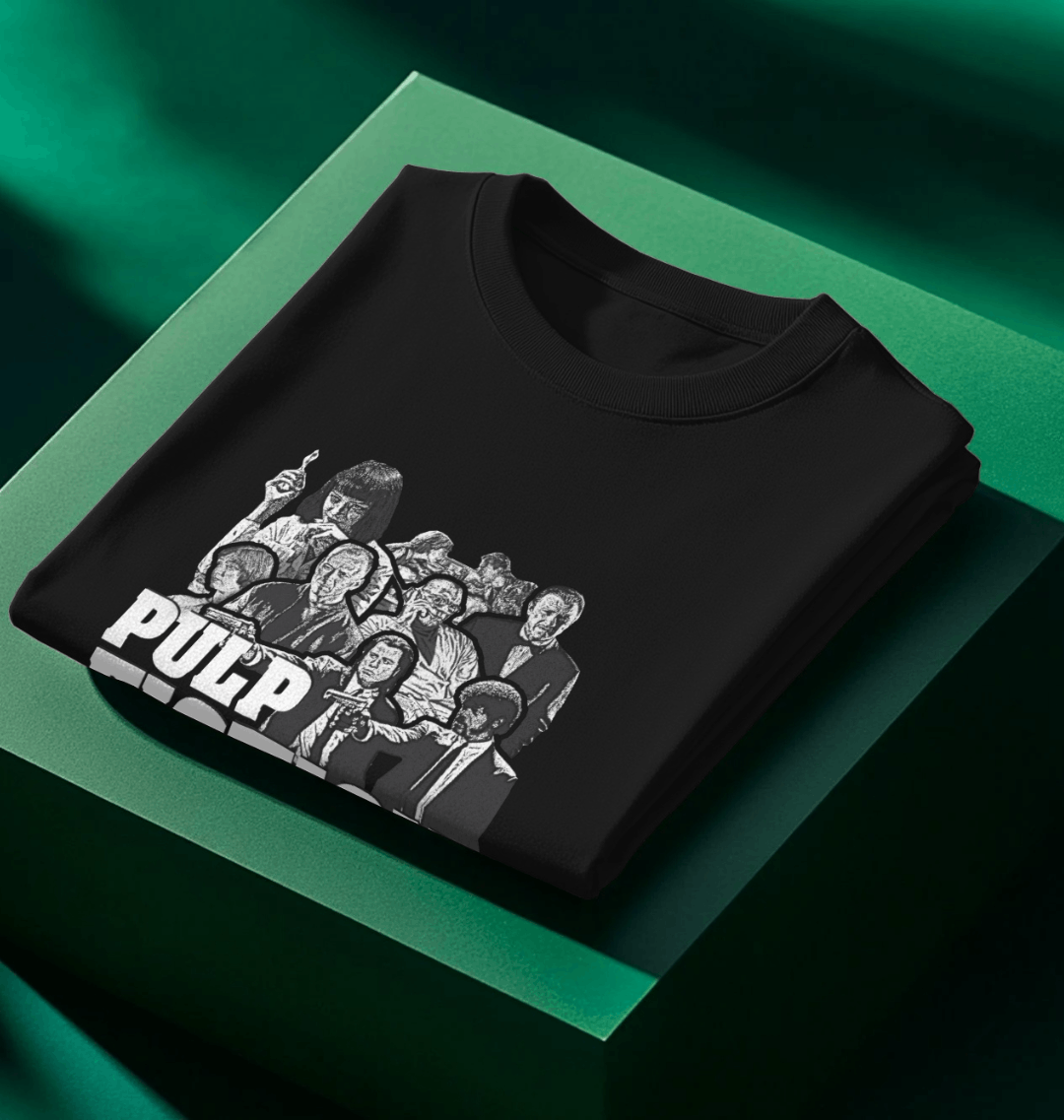 Black Printed T-shirt