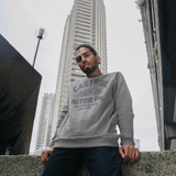 Castrol Liquid Engineering Graphic Grey Sweatshirt
