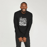 Pulp Fiction Official Cast Black Graphic Sweatshirt