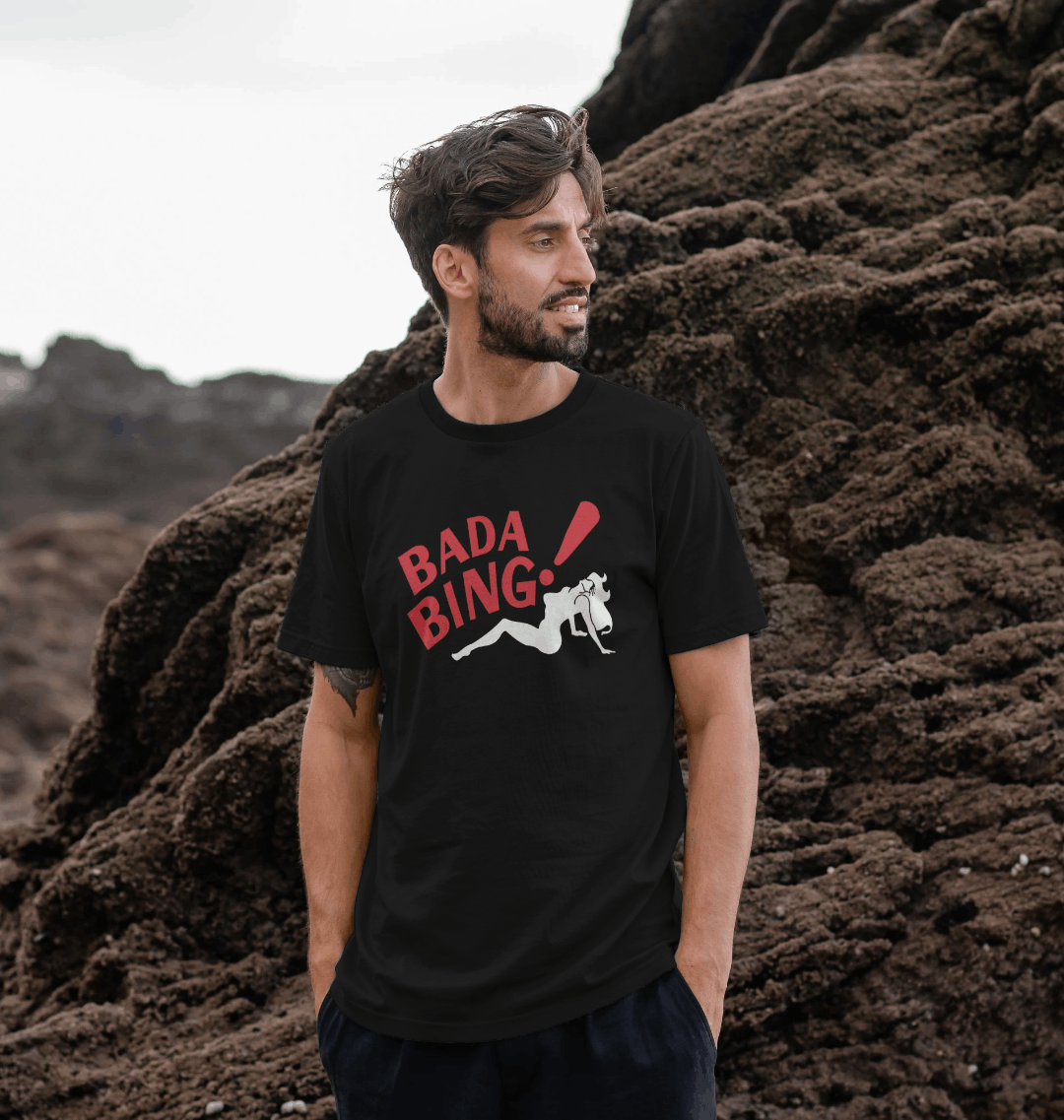 Black Printed T-shirt