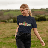 Navy Blue Printed T-shirt