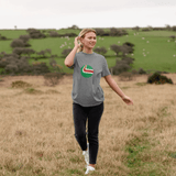 Athletic Grey Printed T-shirt